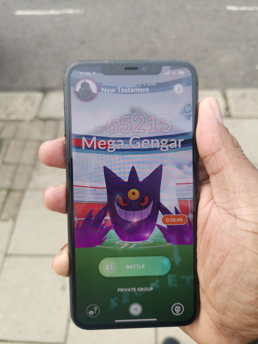 __IDAS's tweet image. Assistance needed on a #MegaGengar #PokemonGOraid will battle in 10mins add Just added. Ghengi5Kong 069396519075 Lvl 37