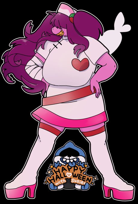 ポップンナースなスージィちゃん

 #hhws2020
 #deltarune 