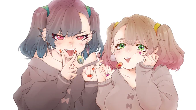  #イラスト #ツインテール
