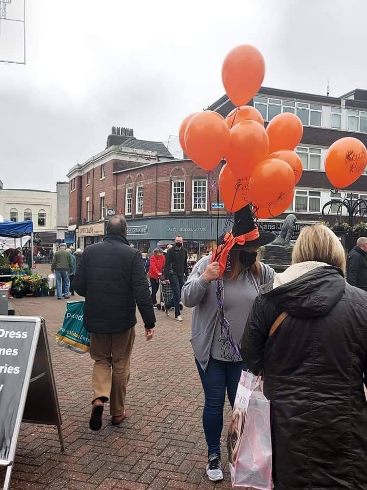 Kids! Get your free spooky balloon from Katz Dance Wear &amp; Fancy Dress from the stall with the wicked witch or from the shop in the Newdegate St. Happy Saturday 🎃 🧙‍♀️ 🕸