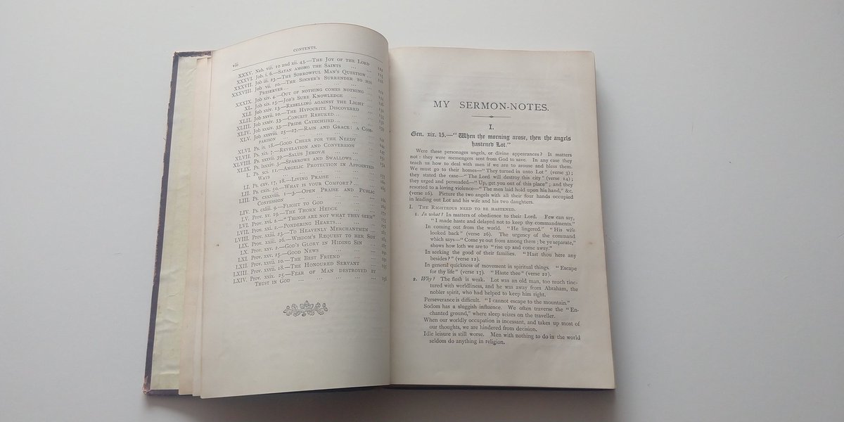 gdbalista's tweet photo. Livros da minha biblioteca: a série "My Sermon Notes" de Charles H. Spurgeon contém um conjunto de esboços de sermões de toda a Bíblia e fornece uma perspectiva única sobre o método de preparação de suas homilias.

#livrosdaminhabiblioteca #mysermonnotes #charleshspurgeon https://t.co/zbJUkl94KC