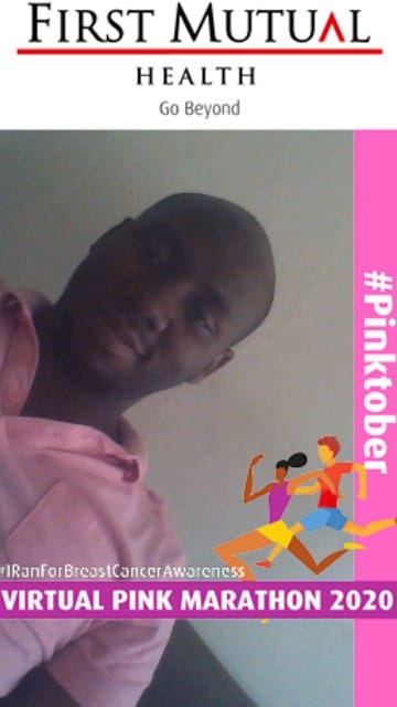 Good going i did my 10km <a href="/FMH_Health/">First Mutual Health</a> #IRanForCancerAwareness