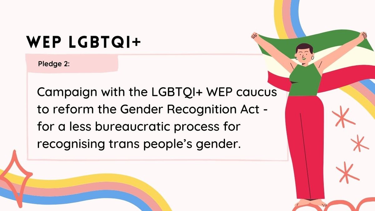 Former WEP LGBTQI+ Caucus tweet media