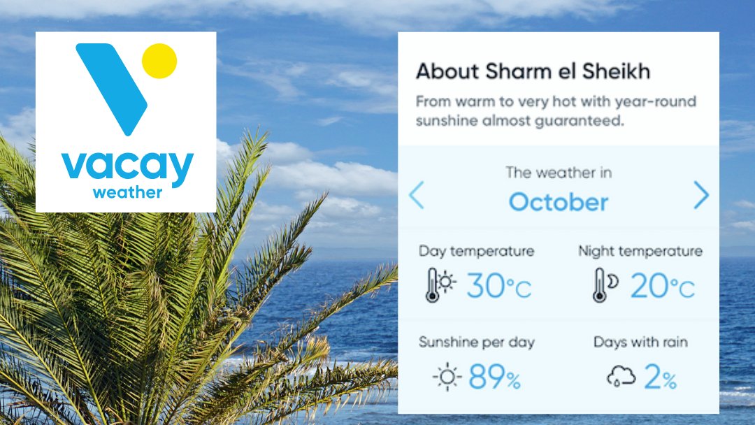 Day 2 of our Virtual October Vacay! Colder days and lengthening nights getting you down? Then there’s no better time than Oct to fend off the blues and head to the Red Sea. Guaranteed warmth and sunshine await your arrival. It hardly ever rains! #SharmElSheikh #VirtualVacay