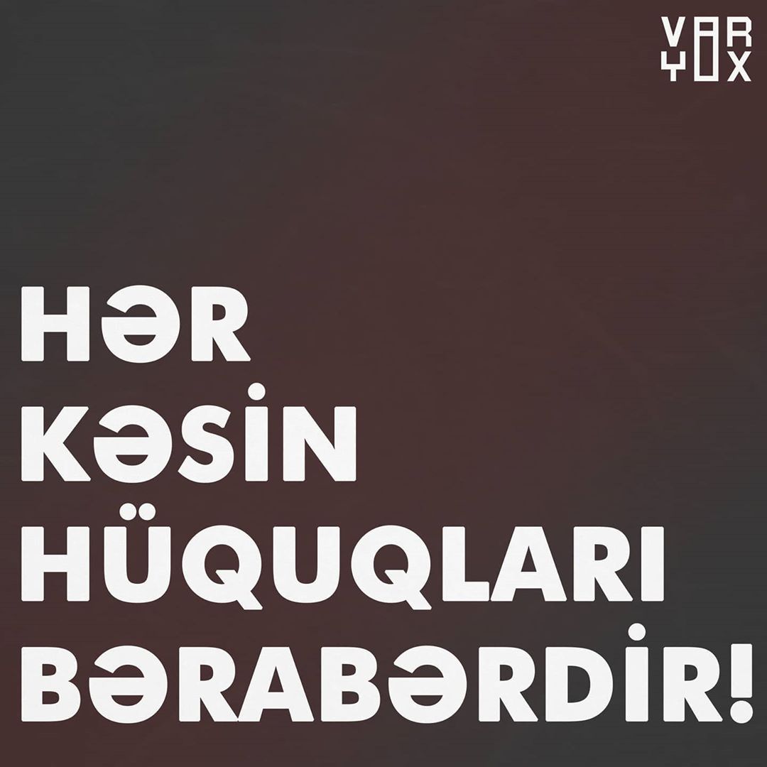 melnouse's tweet photo. Azərbaycanlı LGBTQ fərdinin şəhid olma xəbəri son günlərdə təəssüf ki, cəmiyyətimizin əksər üzvləri tərəfindən diskriminativ və qeyri-etik müzakirələrə səbəb oldu. @varyox_az komandasının həmin insanlara mədəni mesajı var. Həmrəyliyin dini, etnik mənsubiyyəti və cinsi yoxdur! https://t.co/w9bnecP4Wy