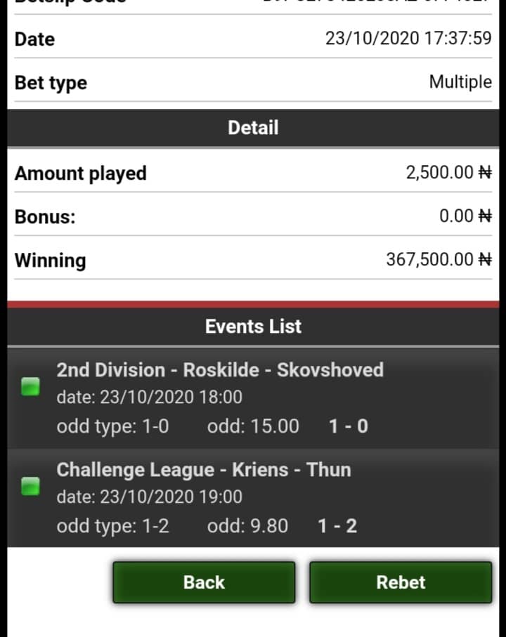 Good day Mr Paul More Grace upon you and your household for all the wonders you have done for me these few months with your fixed matches. @destinybetpro,I can't deny calling you the BEST!
#ForAyomide #Werner #SouthAfrica #HomeRun #Namjoon #Baekhyun #TREASURE #Suga #Saint_sup https://t.co/rTCQ23oD2X