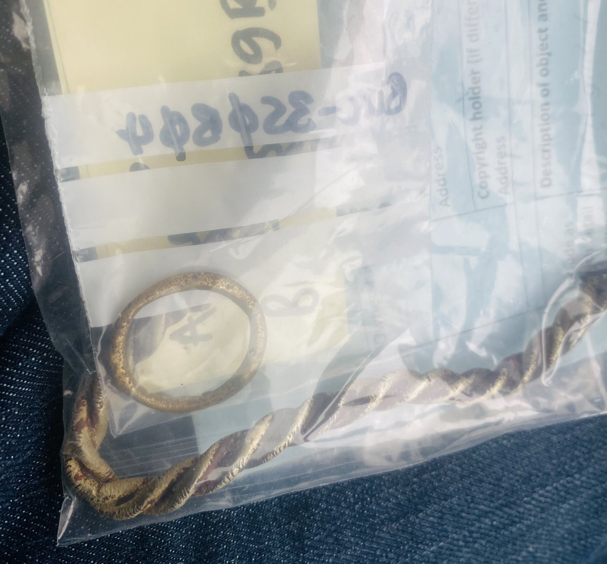 finteched's tweet photo. Detecting: Been waiting for these beauties since March! 

Now off to the museum for the Iron Age treasure rep to investigate!

#garrettapex #detectorist 👨🏻‍🦯 https://t.co/aBbpqwTRnT