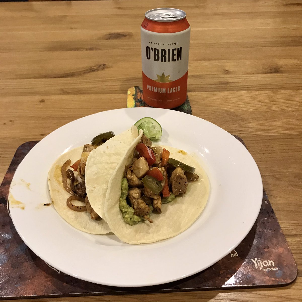 MrPSeanMorgan's tweet photo. Life is full of choices, luckily @obrienbeer got us covered for #glutenfreebeer to go with our #glutenfreediet Which one or three to have tonight? Stout my favorite followed by Pale Ale then Premium Lager. The Premium Lager matched well with fajitas #glutenfreemexican https://t.co/6ulDH0GLn5