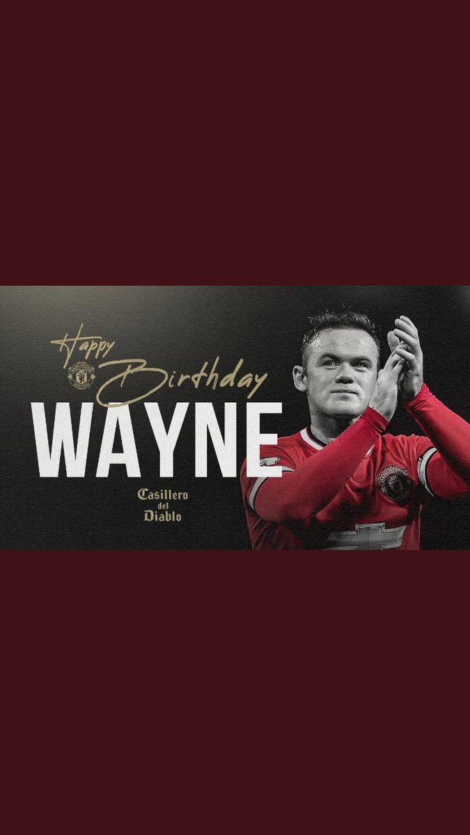 Happy birthday Wayne #Rooney
sen Farklıydın..