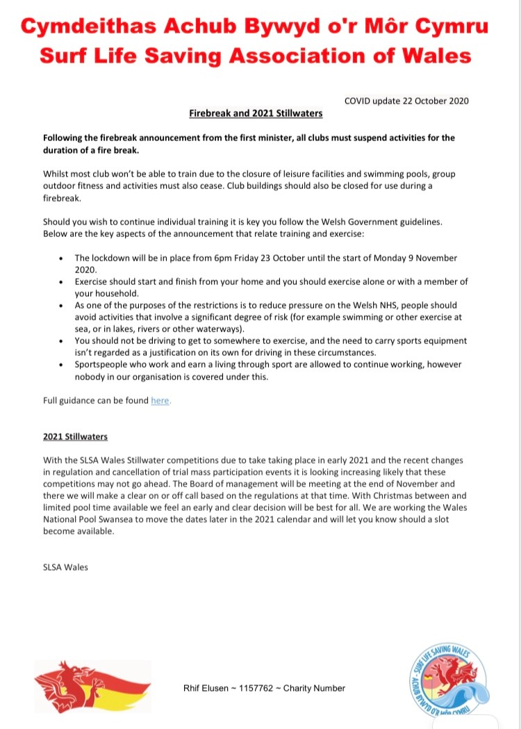 Firebreak and Stillwaters 2021 update: