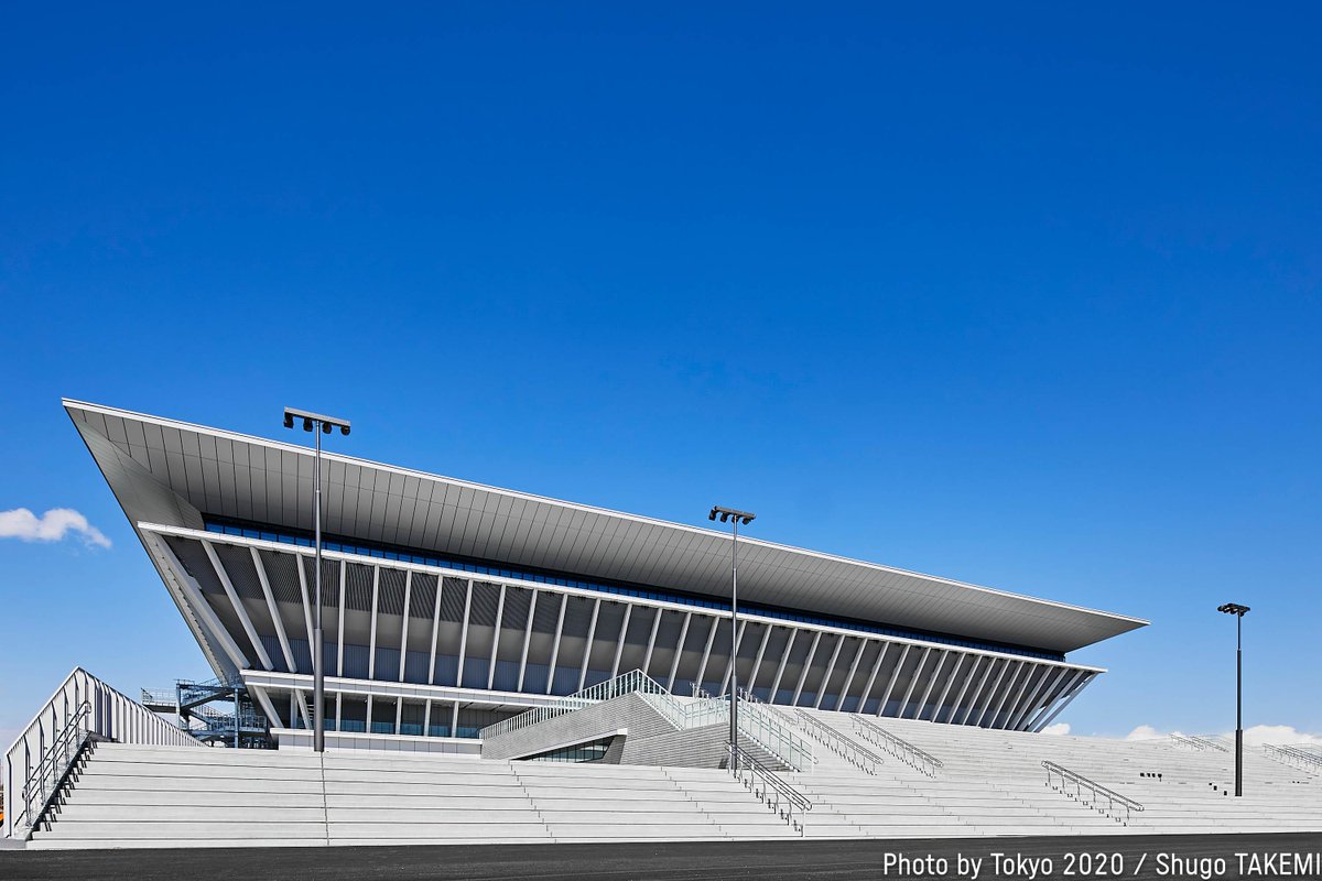 Tokyo2020's tweet photo. Today, the Tokyo Aquatics Centre was officially inaugurated. 🏊

The doors to this state-of-the-art venue were finally opened 8⃣ months after its original completion. 😍

@Paralympics @Olympics 
@Para_swimming @fina1908 https://t.co/A1bhlKEg4y