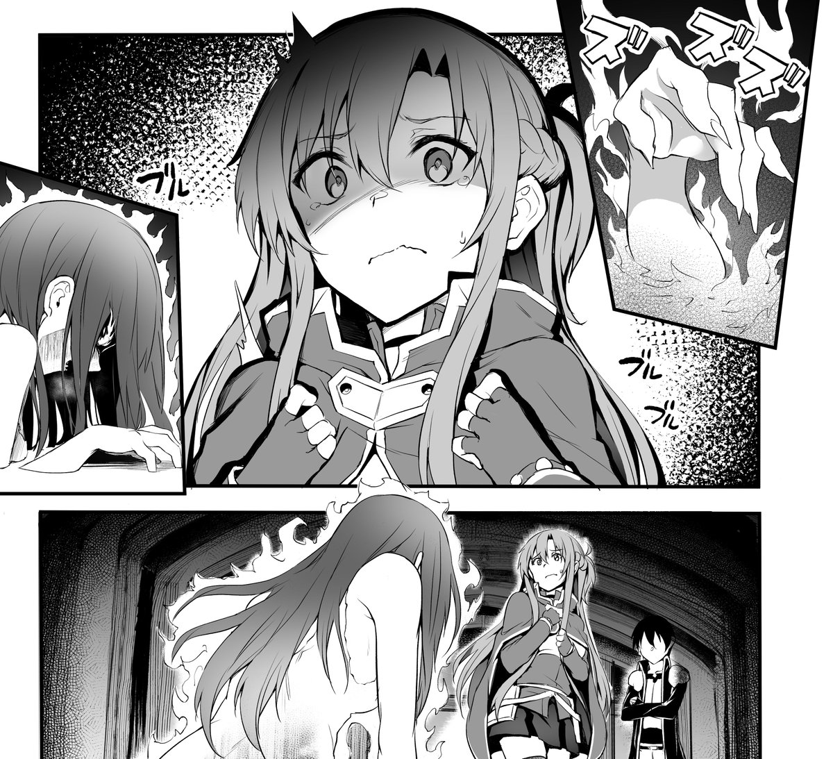 荻野 フリーランス漫画編集者 そしてこちらも ソードアート オンライン プログレッシブ 冥き夕闇のスケルツォ コミックス1巻発売です 幽霊嫌いのアスナさんが それ系のモンスターでいっぱいの第五層 遺跡 フロアで大ピンチに陥ります 新鋭のぷよ
