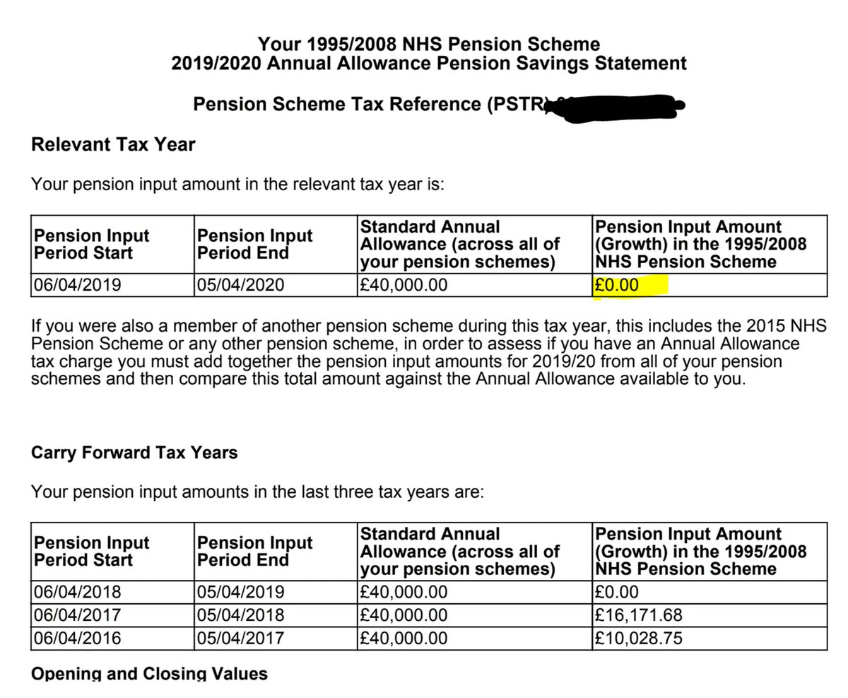 22/ After his employer updated his pay record, he asked  @nhs_pensions to recalculate his growth based on the corrected pay data and £75k pension growth became £0. This saved him paying a potential £33,839.93 bill he didnt in fact have to pay
