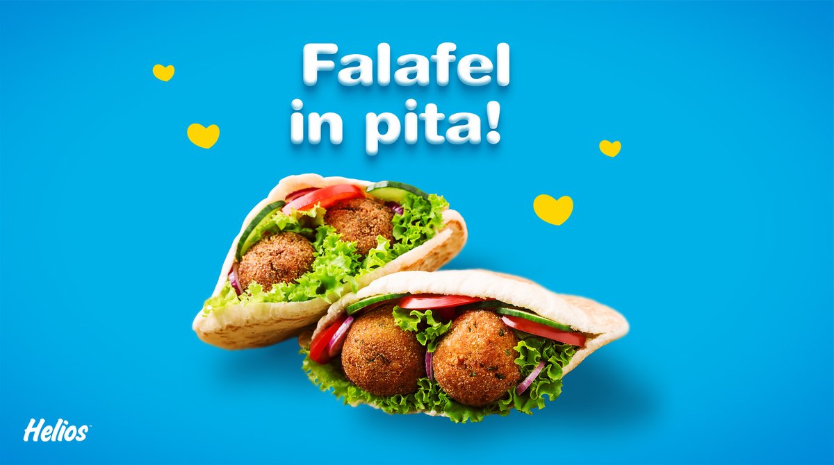 TweetHelios's tweet photo. Looking for a healthy vegetarian recipe? ๐ We've got just the one - Delicious falafel balls in pita, recipe by @ChilliChefs! ๐ฎ Click the link for the full recipe. โค๏ธhttps://t.co/OvgBJ3YV9i
#CookingWithHelios #HeliosSunflowerOil #HappinessWithHelios #BalanceWithHelios https://t.co/cakMGfdkPC
