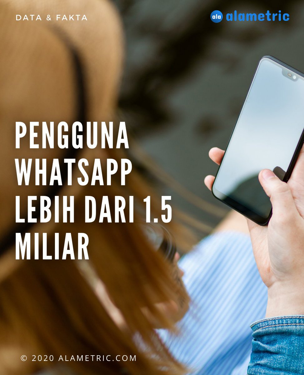 Alametriccom's tweet photo. Namun, pada Januari 2018, CEO Facebook, Mark Zuckerberg, mengklaim jumlah pengguna WhatsApp mencapai 1,5 miliar. Berdasarkan hasil riset, mayoritas pengguna WhatsApp berasal dari negara berkembang.
 
#alametriccom https://t.co/2xLII71k2C