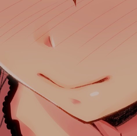 基本は閉じ口が好きです。
#このタグを見た人は自分の絵柄の口部分を見せる 