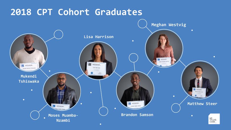 wethinkcode's tweet image. These are just some of our students who graduated today. We are so proud of you all, congratulations! 
#WTC_Grad2020 #WTC_Alumni