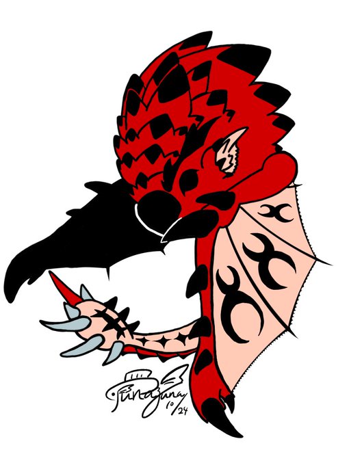 リオレウスのtwitterイラスト検索結果 古い順