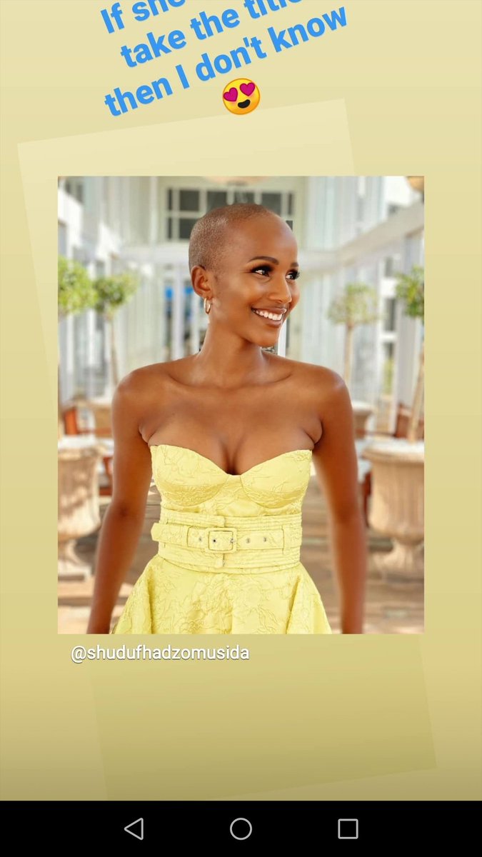 dubesitha's tweet image. Its Tshudu for me #MissSA2020