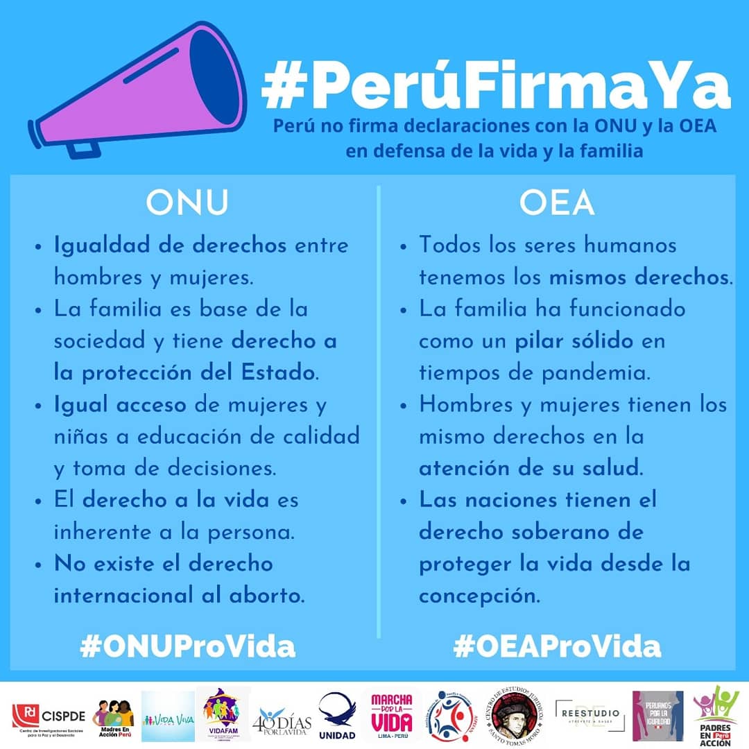 40diasxlavidaqp's tweet photo. Álamos nuestra voz por los que no tienen voz #PeruFirmaYa #ONUprovida #OEAprovida #Perúprovida @OEA_oficial @40diasporlavid3 @CorVidaFam https://t.co/JTMzirsBbn