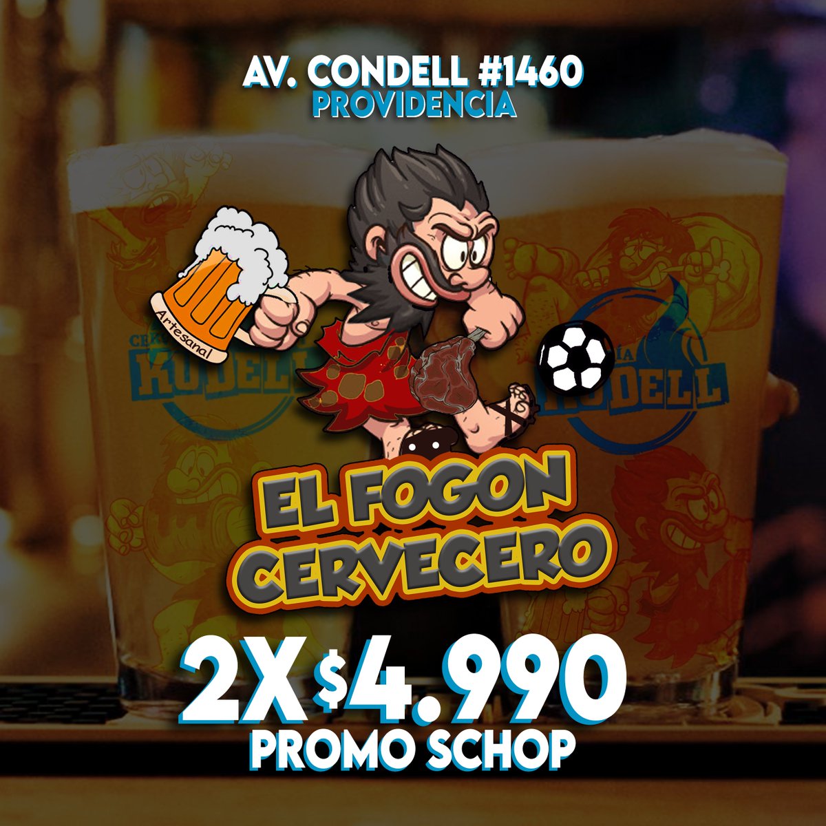 Sácale partido al sábado y aprovecha todos los minutos que el día te ofrece, ya que un día sin cerveza es un día perdido 🍺🍺🍺. Te invitamos a disfrutar esta promoción en El Fogón Cervecero, ubicados en el corazón de Barrio Italia 😉😉. #Cerveza #Promo #Sabado #Octubre