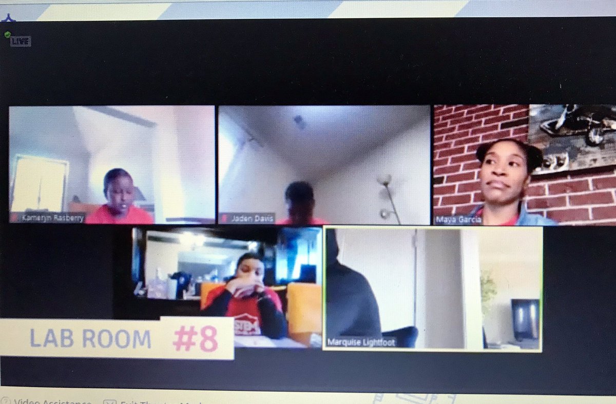 PaulJElsberg's tweet photo. Students begin a five-month virtual experience in #STEM today with @ComEd and @K8theChemist as #STEMHomeLabs works for more diverse representation in science, tech and engineering fields. https://t.co/rSOdl4fDRM