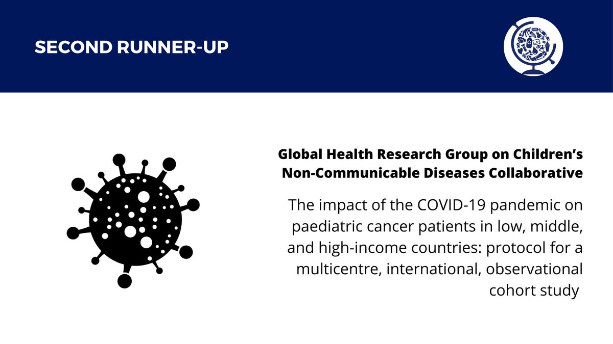 Congratulations to the 2nd Runner up for the poster competition by the Global Health Research Group on Children’s Non-Communicable Diseases Collaborative!

#COVID19

#PolygeiaConference2020
