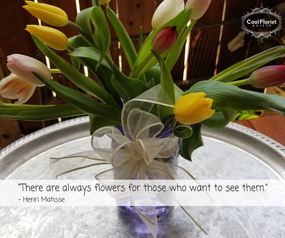CoolFlorist's tweet photo. "There are always flowers for those who want to see them." - Henri Matisse

#CoolFlorist #Quote #Flowers https://t.co/ANOAitaQxt