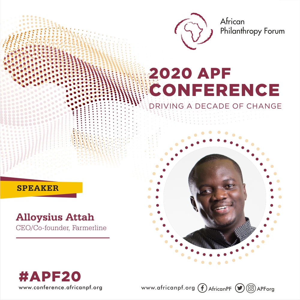APForg's tweet photo. Alloysius co-founded Farmerline to create lasting wealth for African farmers. This mission was forged by a decade of farming and scaling digital tools that increase farmer income via reliable market and service access.
#apforg #apf20
https://t.co/fFpbUEcaXv https://t.co/uNgbnjbrUs