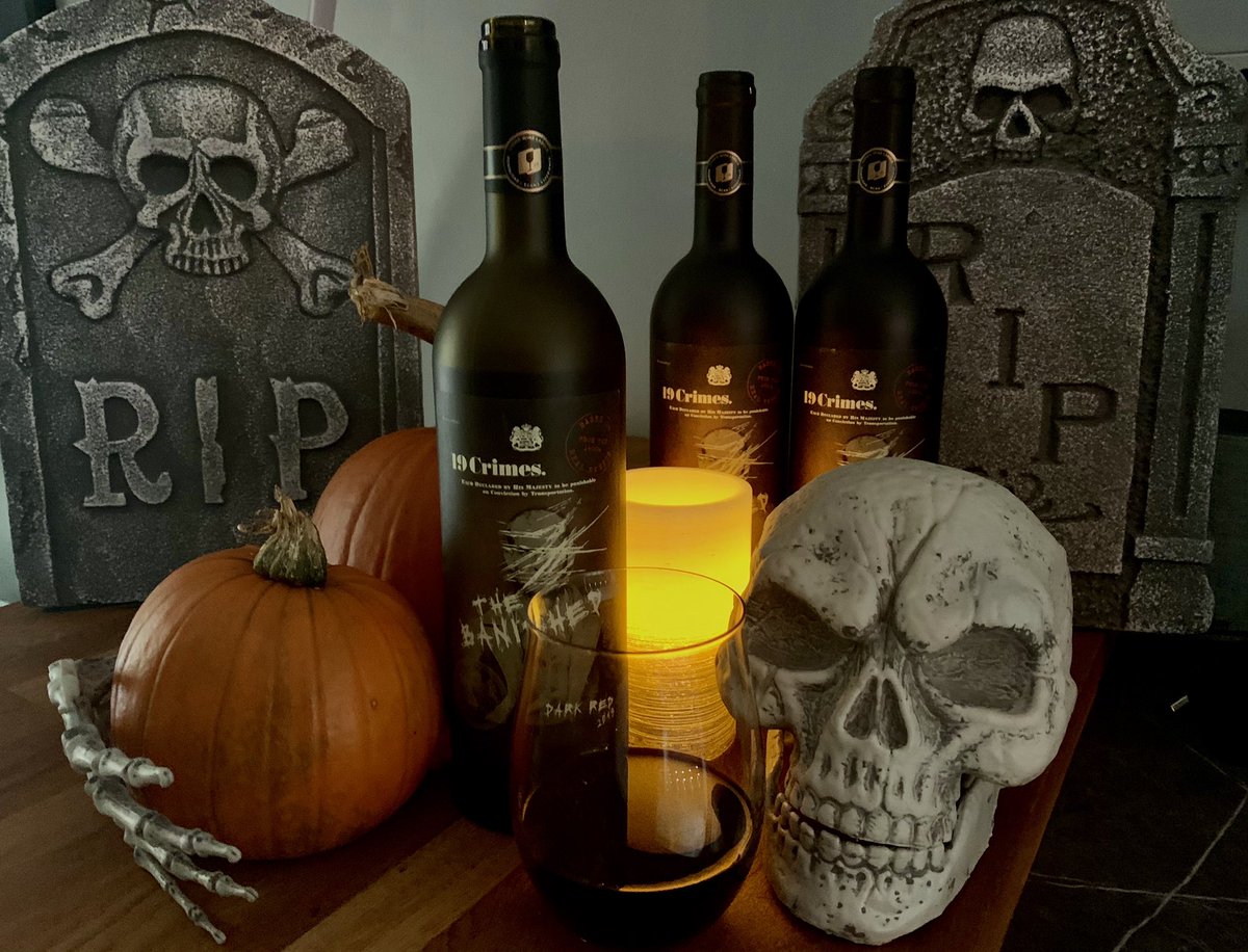 nickjh101's tweet photo. @19Crimes Getting into the Halloween Spirit... https://t.co/XZYyLZprQ2