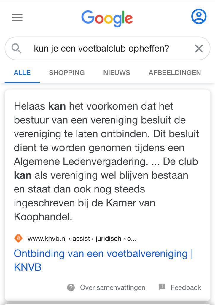 De voorzitter van #VVV op dit moment...