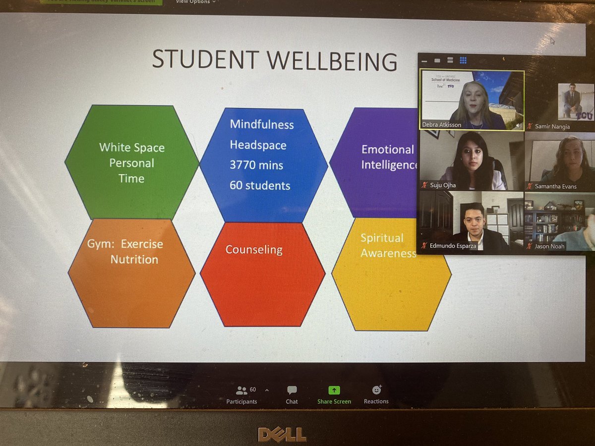 SamirNangia's tweet image. Physicians @DrDebraAtkisson @VanvlietStacey @hopper_kc showcasing our Medical Student Coaching and Wellness Program @fwmdschool on a national platform! #MedTwitter #MedStudentTwitter #2020LCI @AAMCtoday @TCU @texmed @ICFHQ @TCUMagazine @UNTHSCAlumni @UNTnews @UNTHSC #MedEd