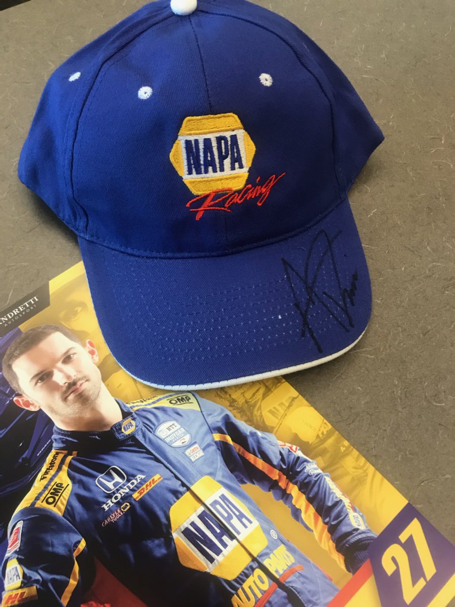 We raided the #NAPAKnowHow swag cabinet so we could give fans some slick autographed gear. We have a handful of <a href="/AlexanderRossi/">Alexander Rossi</a> hats and hero cards to give away today! 👀👇

Just RT for a chance to win, and be sure you follow us and @NAPAKnowHow. Good luck!👊