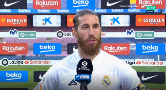 MPlusDeportes's tweet photo. Sergio Ramos: "Es clarísimo el penalti, me agarra Lenglet cuando voy a intentar saltar. Juzgar al árbitro por una acción que para mí es bastante clara es injusto". 
#ElClásico https://t.co/WM5eWItIdA