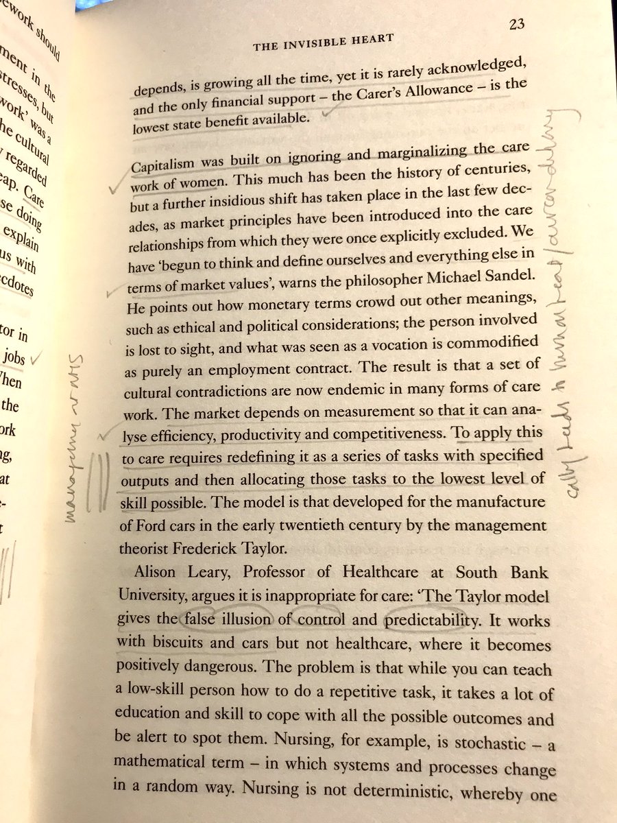 Evalyn7's tweet photo. What a brilliant #book by #MadeleineBunting. Her take, in #LaboursofLove, on the crisis in the care industry is so comprehensive, heartfelt & deep. A #mustread #Covid19 #newrelease https://t.co/Mz16M8tSqN