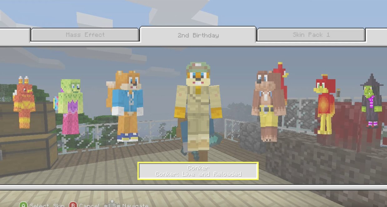 Facts About Banjo Kazooie The 2nd Birthday Minecraft Skin Pack Added A Standalone Kazooie Skin A Banjo And Kazooie Skin And A Gruntilda Skin All Three Featured Additional Geometry Instead Of