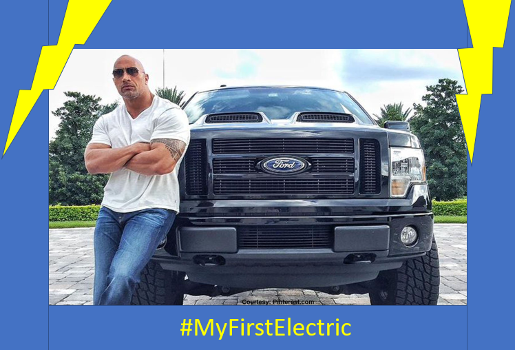 dalintegrativef's tweet photo. Guess who's pumped up about the Ford F-150 EV coming in 2021? @TheRock of course #Integrative20 #TheRock https://t.co/oTxQ3eJtjH