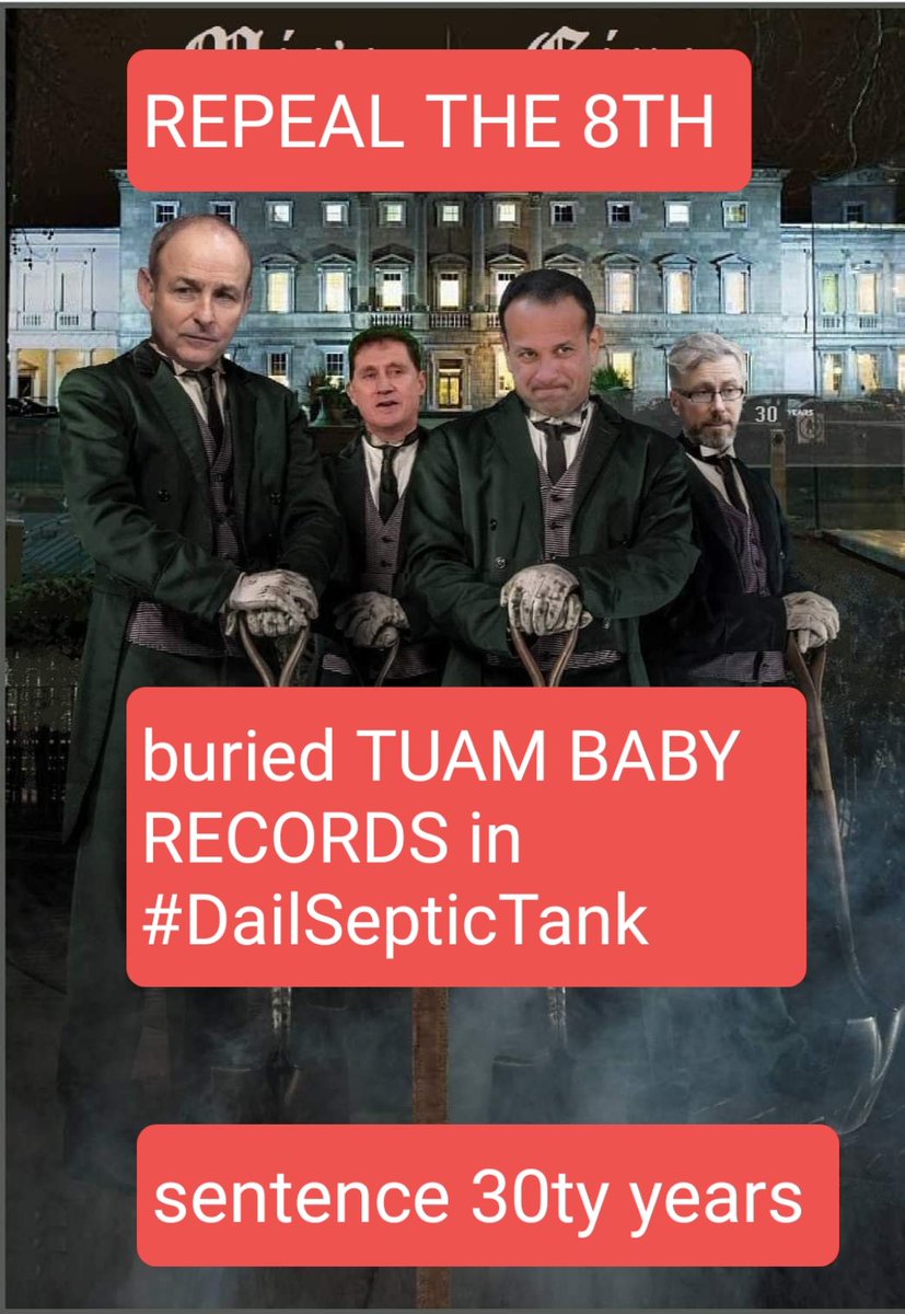 squawkying's tweet photo. @caulmick 2020 #repealthe8th sealed #MotherAndBabyHome RECORDS it tells you all you need to know about this CORRUPT government #repealtheseal #ResignRodericOGorman #notmychildrensminister
#GreenPartyScum https://t.co/02BfSIROcB