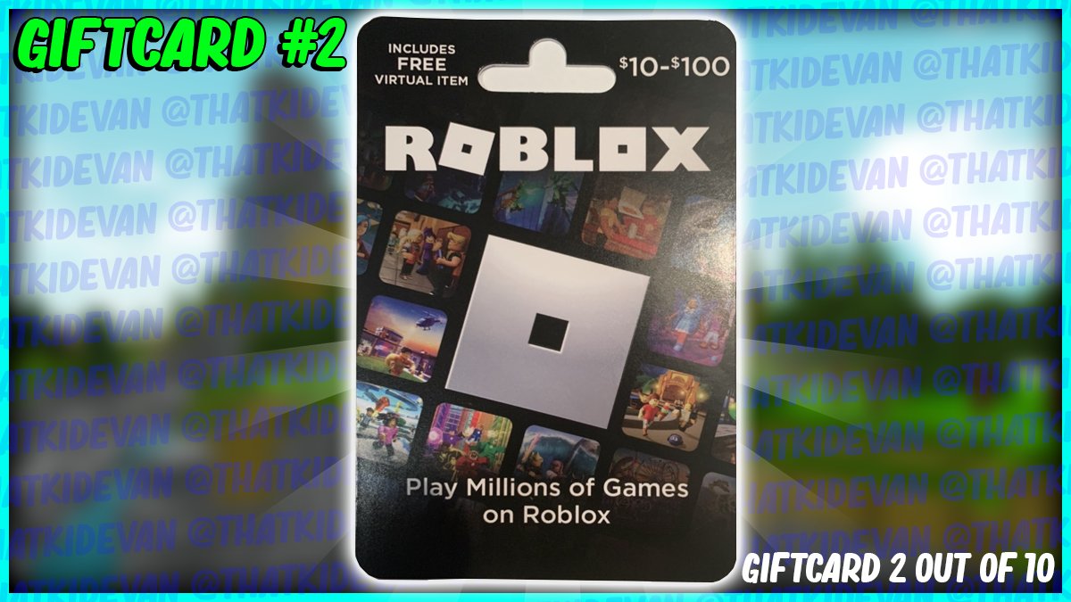 10 roblox giftcard spookyisred giveaway