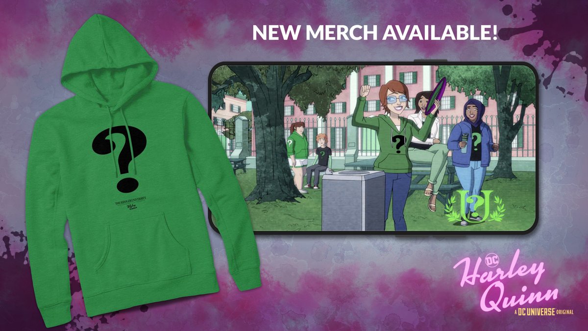 TheDCUniverse's tweet photo. Do you love Harley Quinn? Do you wanna be just like her? Do you think Batman @#$% bats? If the answer to any of these is yes, check out these new super-villainous arrivals to the DC Universe shop! 
https://t.co/jiqaKeoPZZ https://t.co/j6xf9QOSzz