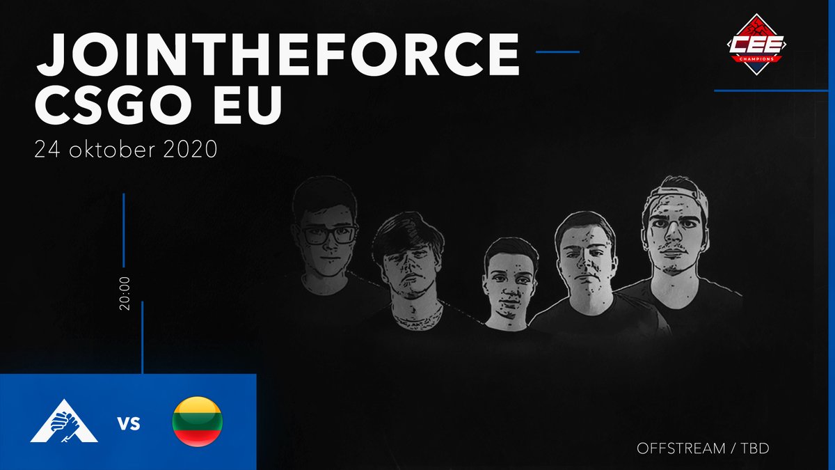 jtfgaming's tweet image. [#CSGO] Tonight our EU-team plays its first BO3 in the @CEE_Champions playoff-stage! 

🆚 Grazhtas
📍 RO16
📈 ow.ly/uFQe50C1GaA
⏰ 20h00
📺 twitch.tv/GOEXANIMO

@AwwEzzTV @rabbitsxd @BramCampana @ryucsgo1 @MYTH5K_

#JTFWin #WhereForcesComeTogether