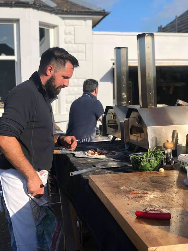 OoniHQ's tweet photo. Ooni mega fan Chris, with the help of his awesome son, Luca, raised a cracking £655 for @SocialBite_ making pizzas in Ooni Pro so we’ve added an extra £655 to our £5k donation. 🍕
If you’re ever sharing a #sliceofkindness let us know so we can get involved! ❤️ https://t.co/iqz626u5IT