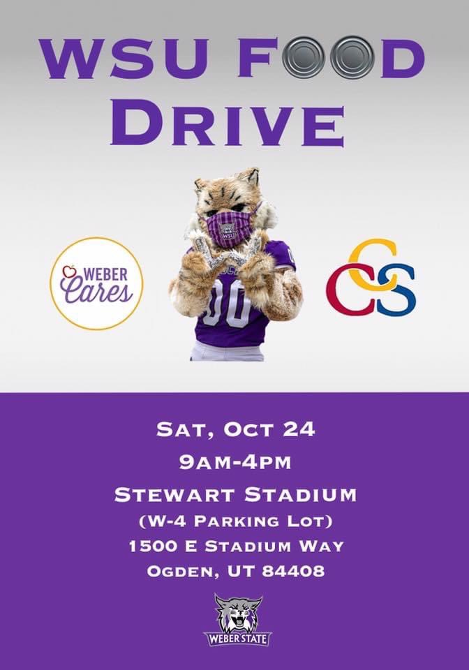 Working the Food Drive with the guys this morning!