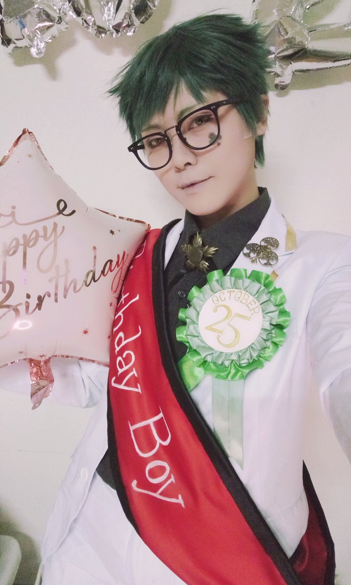SaKuMa_Chiaki's tweet photo. #トレイ・クローバー誕生祭2020 
♧お誕生��おめでとう♡♡♡ https://t.co/RKCnOY3jtw