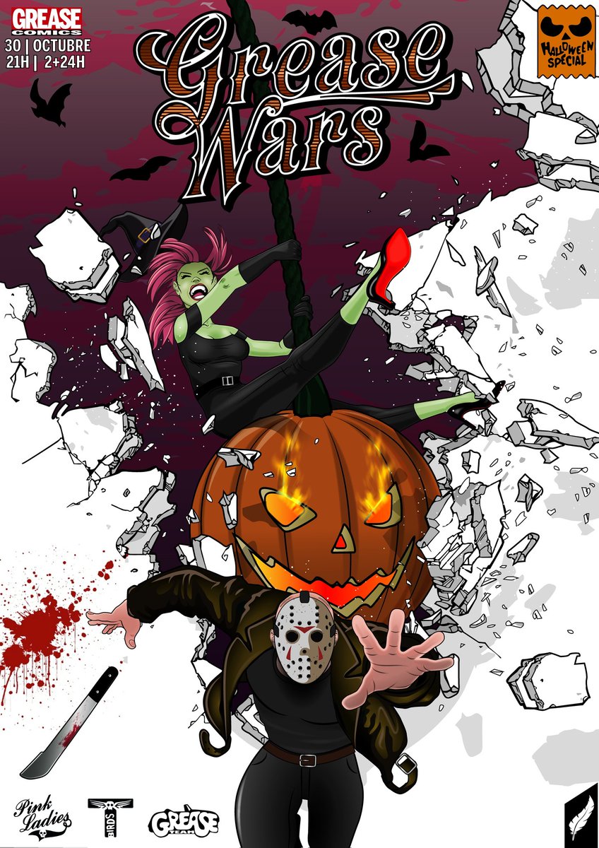 Se acerca el día!!! 💀💀💀
🦇🧙🧙‍♀️🧙‍♂️HALLOWEEN 🧙‍♂️🧙‍♀️🧙🦇
¡Será una guerra muy especial con nuevas sorpresas! 
Síguenos para estar al día 📝
Gracias <a href="/Danicel_LW/">Danicel</a> por el especial de octubre 😍♥️
#ClashOfClans 
#PinkLadies💄
#TBirds😎