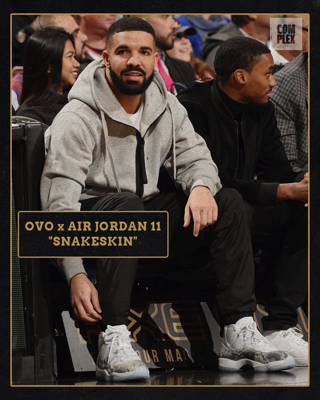 Jordan 11 cheap snakeskin jacket