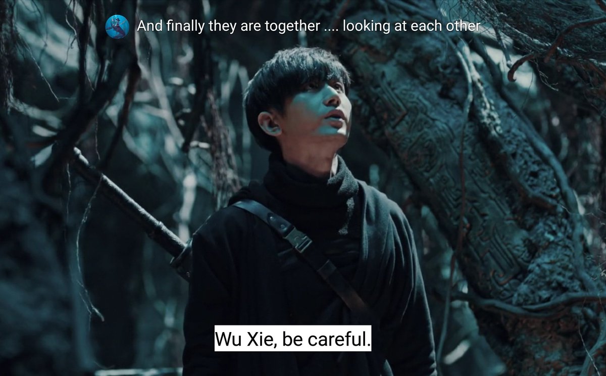 Finally little master and wu xie have been able to talk to each other. Hopefully they are able to meet each other soon.