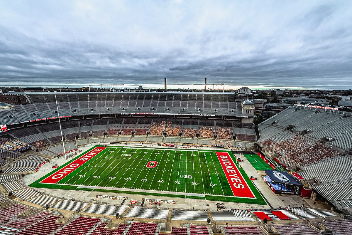 OhioStateFB's tweet photo. Good morning 👋 https://t.co/zAfFQfuHGm