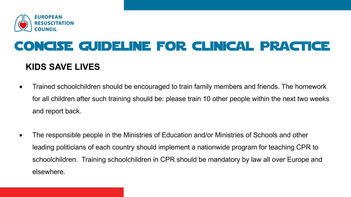 ffsemeraro's tweet photo. #ERC2020 #RESUS20 Kids save lives Part 2 #KidsSaveLives #SystemsSavingLives #ConciseGuideline #PublicComment @ERC_resus https://t.co/W8ZKbtS0ET #LLAPπ https://t.co/B2pt0EJK2u