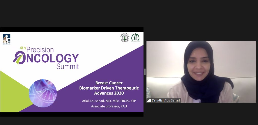 Oncology_Events's tweet photo. #Breast_Cancer -->Dr. @atlal_abusanad
Thank you for the outstanding presentation in the #POS20
#BreastCancerAwarenessMonth #أوكتوبر_الوردي #العفو_والعافيه @zahra_ksa https://t.co/9bGneXzM76